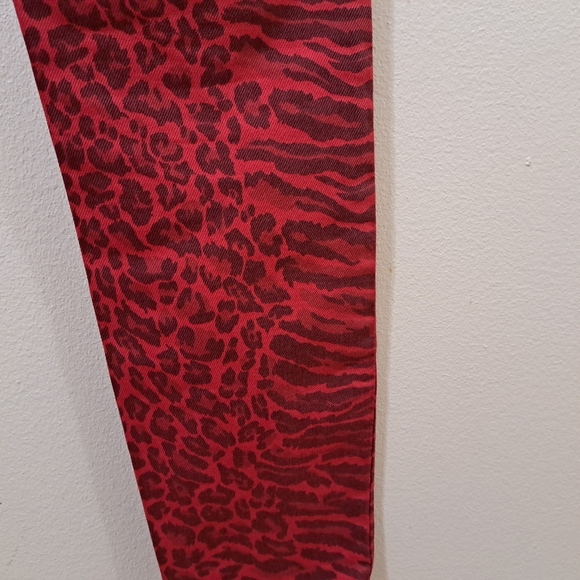Current/Elliott Animal Print Jeans - Picture 10 of 11